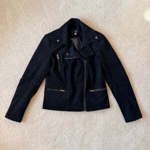 Kut from the Kloth Black Moto Jacket Size M